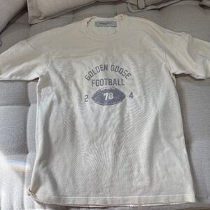 Golden goose football t shirt- new!